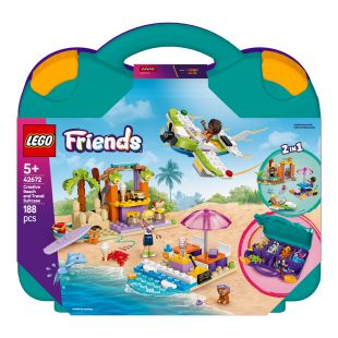 Конструктор LEGO Friends Творча валіза для подорожей і відпочинку на пляжі (42672)