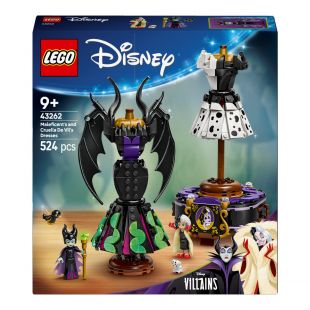 Конструктор LEGO Disney Платья Малефисенты и Лютеллы де Виль (43262)