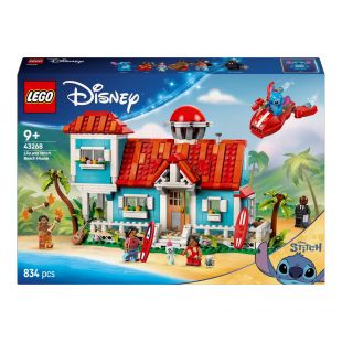 Конструктор LEGO Disney Пляжный дом Лило и Стич (43268)