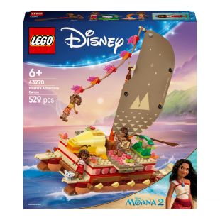 Конструктор LEGO Disney Princess Приключенческое каноэ Ваяны (43270)