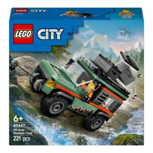 Конструктор LEGO City Позашляхова гірська вантажівка 4x4 (60447)