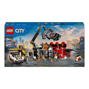 Конструктор LEGO City Свалка с автомобилями (60472)