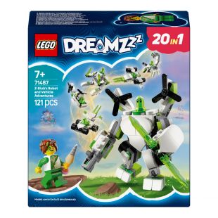 Конструктор LEGO DREAMZzzzz Робот Z-Blob и гоночные приключения (71487)