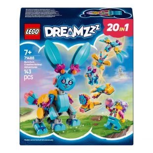 Конструктор LEGO DREAMZzz Творчі тваринні пригоди Бунчу (71488)