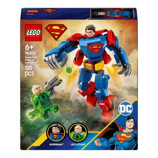 Конструктор LEGO Super Heroes Супермен-робот против Лекса Лютора (76302)