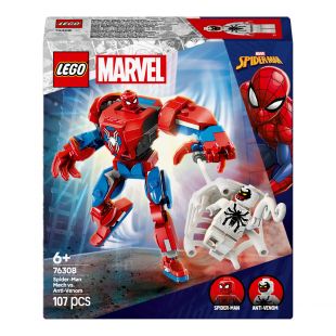 Конструктор LEGO Super Heroes Робот Людини Павука проти Анти-Венома (76308)