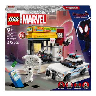 Конструктор LEGO Super Heroes Вселенная-паук: Майлз Моралес против Плями (76311)