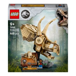 Конструктор LEGO Jurassic World Скам'янілості динозаврів: череп трицератопса (76969)