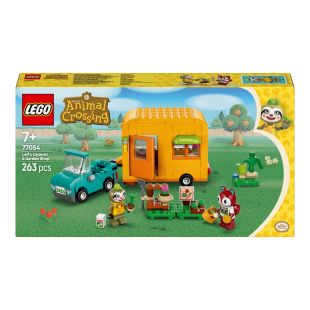 Конструктор LEGO Animal Crossing Садовая лавка и караван, принадлежащие Leif (77054)