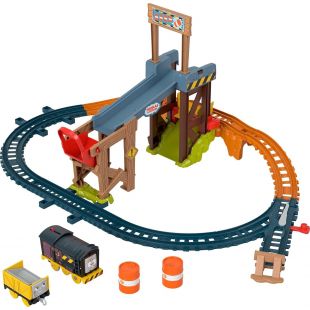 Игровой набор Thomas and friends Приключения Дизеля на стройке (JBW20)