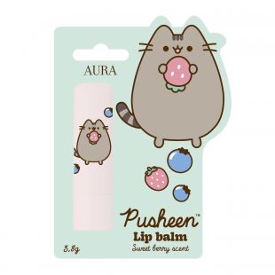 Бальзам для губ Aura Cosmetics Pusheen со сладкими ягодами (124236)