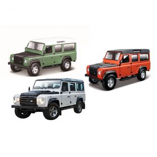 Автомодель Bburago LAND ROVER DEFENDER 110 металлическая в ассорт. (18-43029)