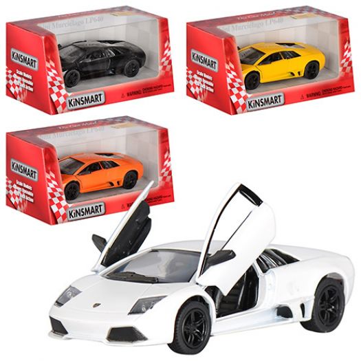 Купити  Машинка Kinsmart Lamborghini Murcielago LP 640 інерційна металева в асорт. (KT5317W) по Україні