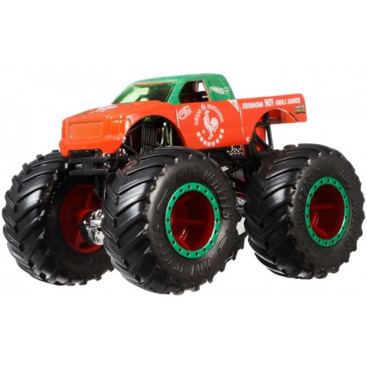 Купить  Базовая коллекционная машинка-внедорожник Hot Wheels Monster Trucks 1:64  в ассортименте (FYJ44)  в более чем 30 городах Украины