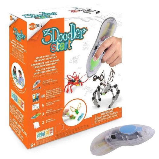 Заказать с доставкой  3D-ручка 3Doodler Start для детского творчества - HEXBUG (8SPSRBUG3E)  в более чем 30 городах Украины