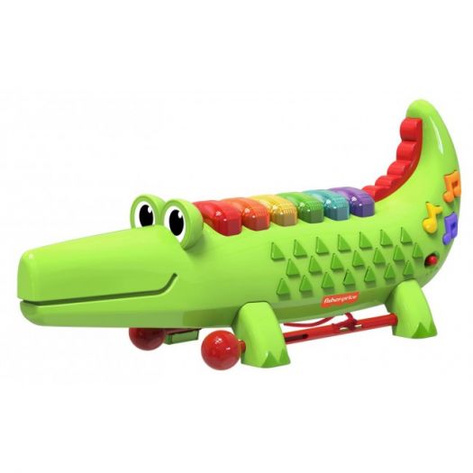 Купить  Ксилофон детский  Fisher-Price Яркий крокодил (22282)  в более чем 30 городах Украины