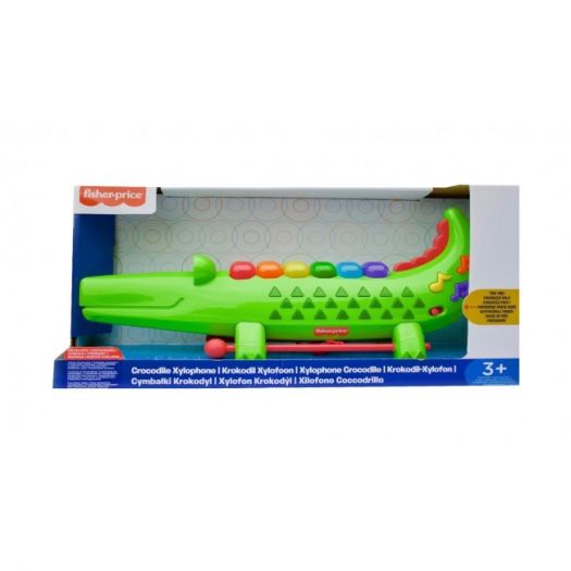 Заказать с доставкой  Ксилофон детский  Fisher-Price Яркий крокодил (22282) по Украине