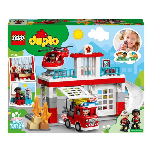 Купить  Конструктор LEGO Duplo Пожарная часть и вертолёт (10970) по Украине