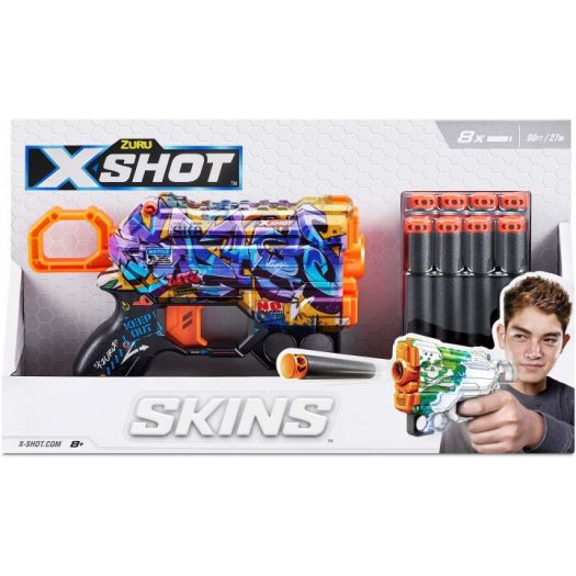 Придбати з вигодою Швидкострільний бластер X-SHOT Skins Menace Spray Tag (36515D) по Україні