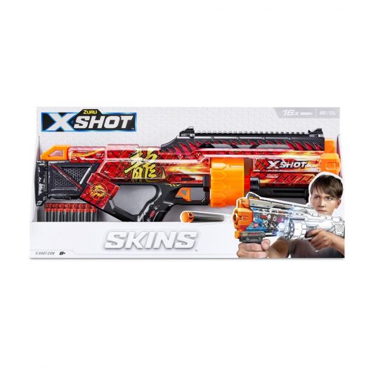 Купити  Швидкострільний бластер X-SHOT Skins Last Stand Faze (36518H) по Україні