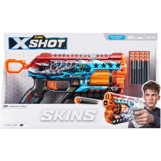 Придбати з вигодою Швидкострільний бластер X-SHOT Skins Griefer Apocalypse (36561E)  в більш ніж 30 містах України