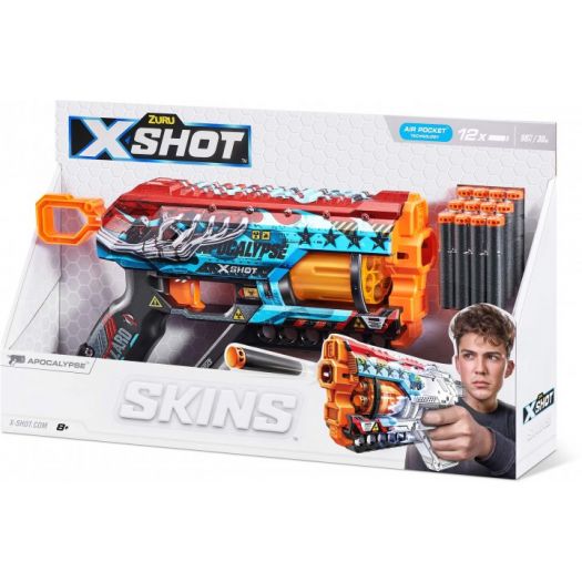 Купити  Швидкострільний бластер X-SHOT Skins Griefer Apocalypse (36561E)  в більш ніж 30 містах України