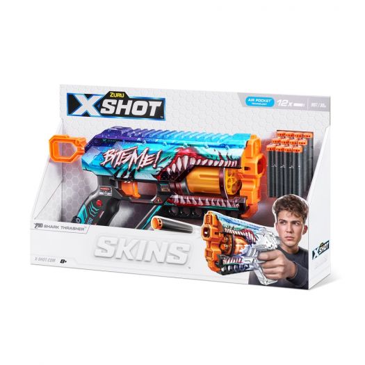 Купити  Швидкострільний бластер X-Shot Skins Griefer Shark Thrasher (36561В)  в більш ніж 30 містах України