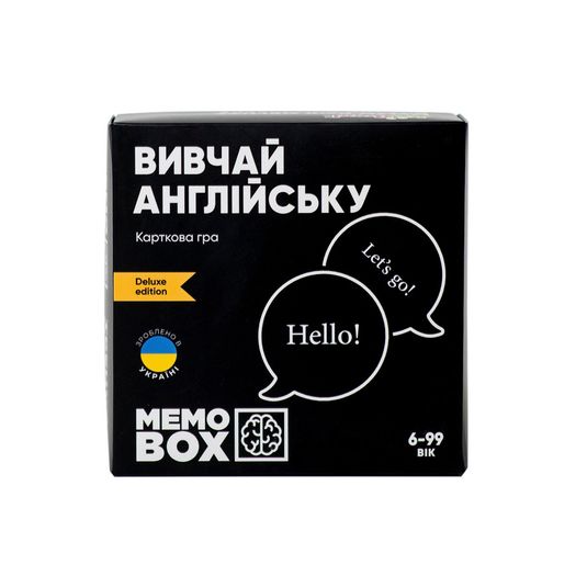 Купить  Настольная игра JoyBand MemoBox Delux Вивчай англійську ( MBD104) по Украине