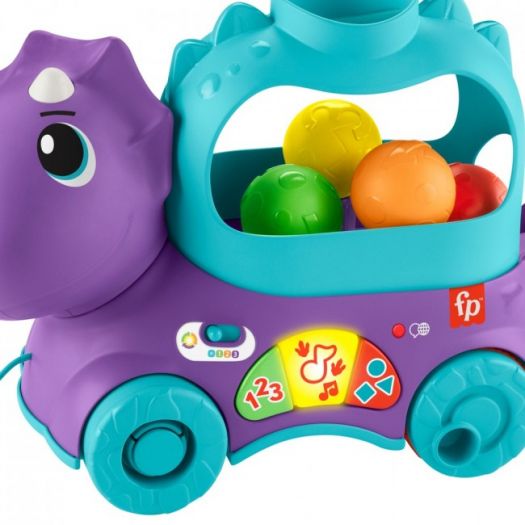 Купити  Іграшка-каталка Fisher-Price Веселий трицератопс (HNR53) по Україні