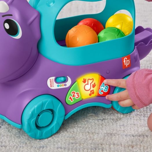 Купити  Іграшка-каталка Fisher-Price Веселий трицератопс (HNR53) по Україні