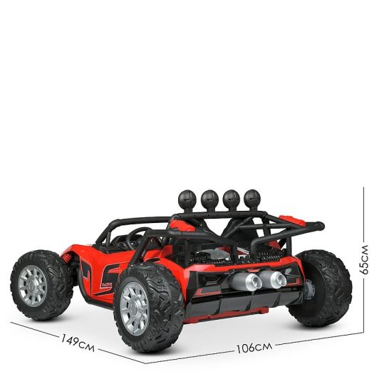 Купити  Електромобіль дитячий Bambi Racer джип на р/к (JS3168EBLR-3(24V))  в більш ніж 30 містах України