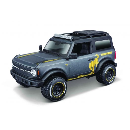 Замовити з доставкою  Машинка Maisto 2021 Ford Bronco Badlands металева (32541 met. grey)  в більш ніж 30 містах України