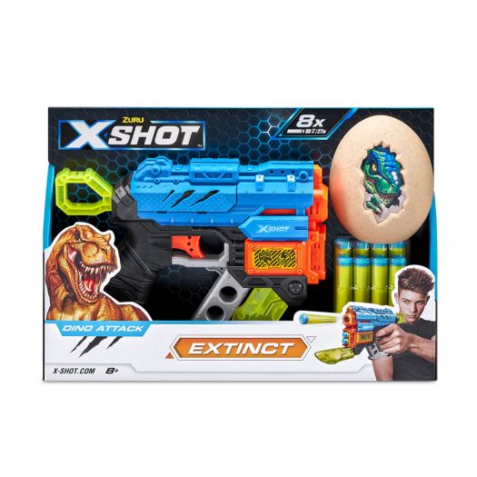 Купити  Швидкострільний бластер X-Shot Dino Extinct New (4870R) по Україні