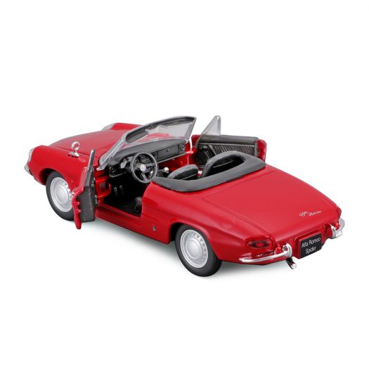 Купить  Автомодель Bburago Alfa Romeo Spider 1966 (18-43047) по Украине