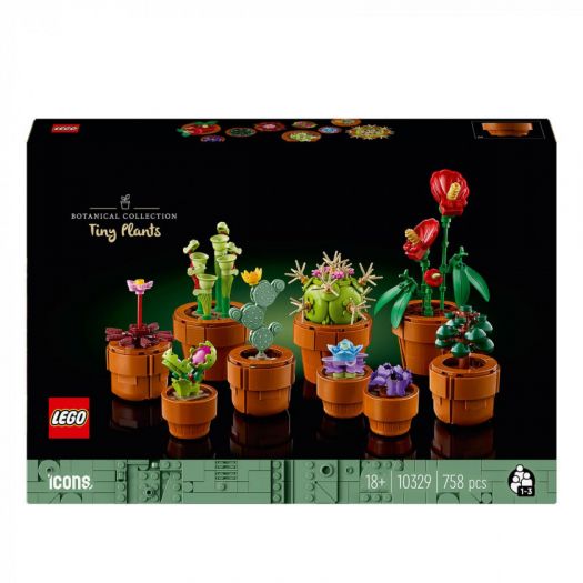 Купити  Конструктор LEGO Botanicals Мініатюрні рослини (10329) по Україні