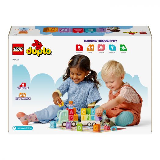 Купить  Конструктор LEGO Duplo Грузовик с алфавитом (10421)  в более чем 30 городах Украины