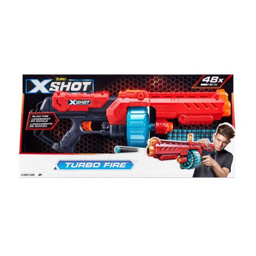 Купить  Быстрострельный бластер X-Shot Red Excel Turbo Fire (36270R) по Украине