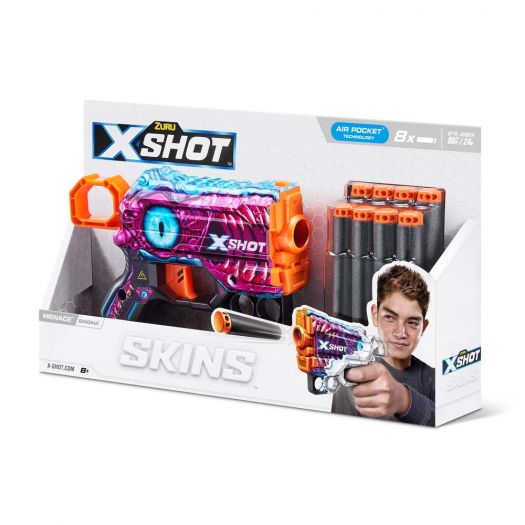 Приобрести с выгодой Быстрострельный бластер X-Shot Skins Menace Enigma (36515L)  в более чем 30 городах Украины