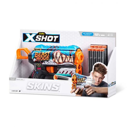 Приобрести с выгодой Быстрострельный бластер X-Shot Skins Flux Beast Out (36516L) по Украине