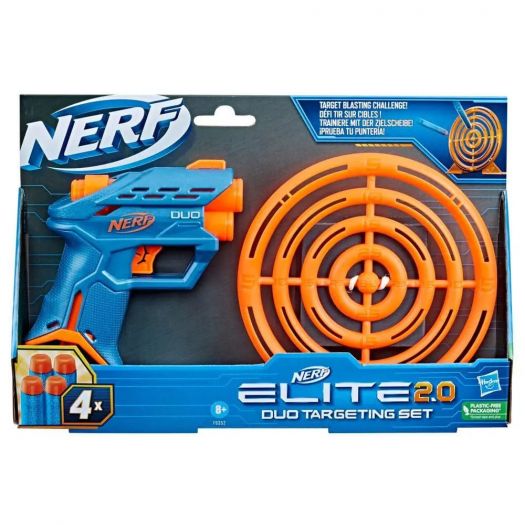 Замовити з доставкою  Набір іграшковий Nerf ELITE 2.0 Бластер Нерф Дуо з мішенню (F6352)  в більш ніж 30 містах України