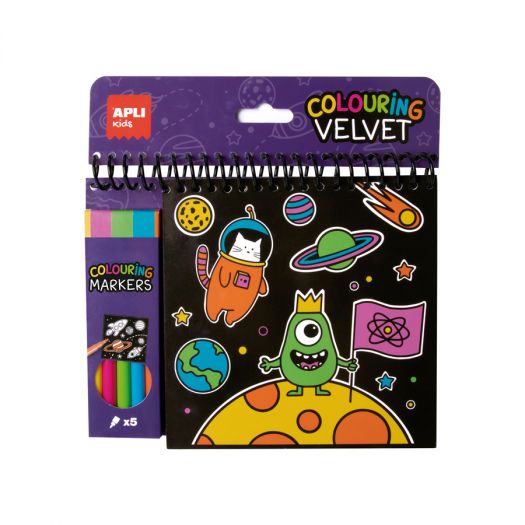 Придбати з вигодою Розмальовка Apli Velvet coloring (18508)  в більш ніж 30 містах України