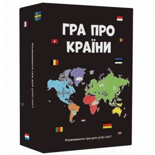 Замовити з доставкою  Настільна гра Memo Games Гра про країни (0003) по Україні