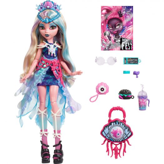 Замовити з доставкою  Лялька Monster High Монстро-фестиваль Лагуна (HXH82)  в більш ніж 30 містах України