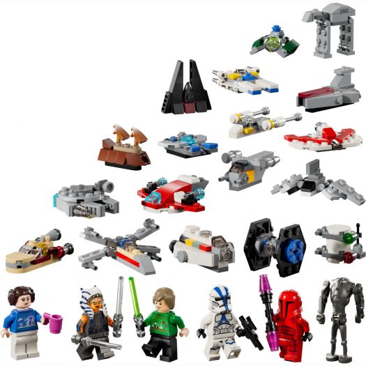 Приобрести с выгодой Конструктор LEGO Star Wars Адвент календарь 2024 (75395)  в более чем 30 городах Украины