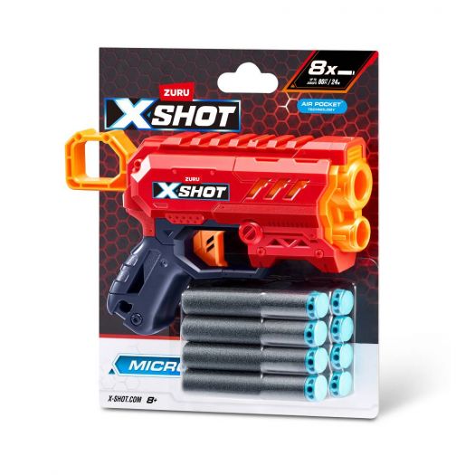 Купити  Швидкострільний бластер X-Shot Excel Micro 2.0 Color Card (36726TQ1R)  в більш ніж 30 містах України