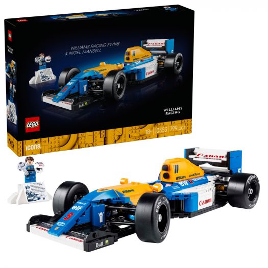 Заказать с доставкой  Конструктор LEGO Icons Williams Racing FW14B и Найджел Мэнселл (10353)  в более чем 30 городах Украины