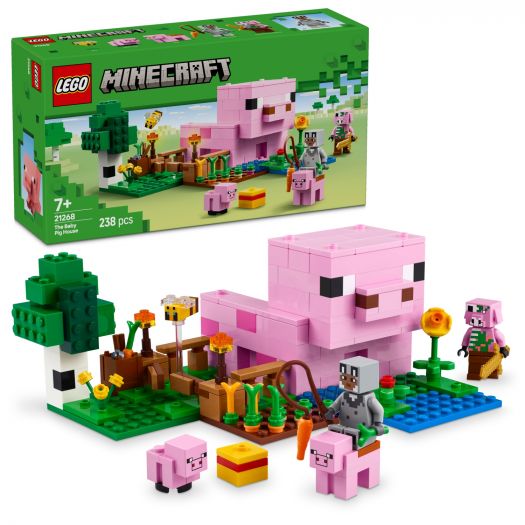 Купити  Конструктор LEGO Minecraft Будинок для поросят (21268)  в більш ніж 30 містах України