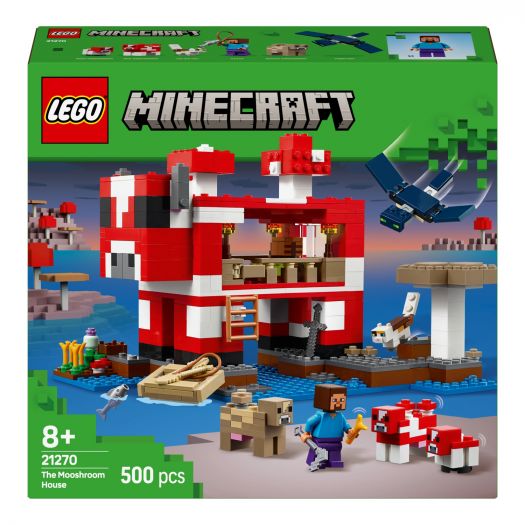 Приобрести с выгодой Конструктор LEGO Minecraft Грибной дом (21270) по Украине