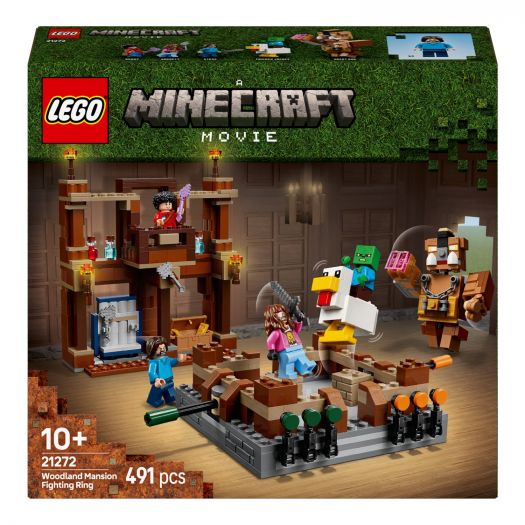 Придбати з вигодою Конструктор LEGO Minecraft Бійцівський ринг у лісовому маєтку (21272)  в більш ніж 30 містах України