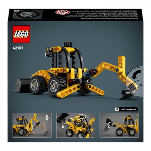 Приобрести с выгодой Конструктор LEGO Technic Экскаватор-погрузчик (42197) по Украине